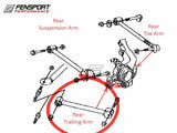 Suspension Arm - Trailing Arm - Rear - MR-S