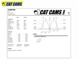 Cat Cams Stage 1 Camshafts - Sport - MA70 3.0 7M-GTE