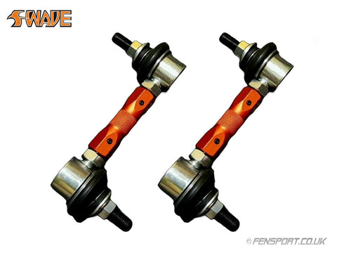 S Wave - Adjustable Anti Roll Bar Links - Rear - GR86, GT86 & BRZ