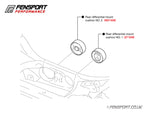 Rear Differential Mount Cushion - Genuine Part - Left Hand - No 1 - GT86 & BRZ