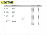 Cat Cams Uprated Valve Springs - Celica ZZT231, Corolla T Sport