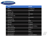 Valve Spring kit - Dual - Supertech - Toyota 1ZZ-FE - specifications