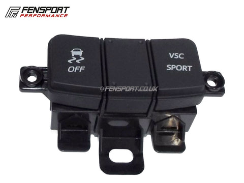 Traction Control VSC Sport Switch - Black - GT86 & BRZ - SU003-02486