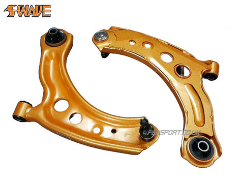 S Wave Front Lower Wishbones / Control Arms - Yaris MK3