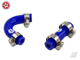 Oil Cooler Coolant Silicone Hose Kit - Stoney Racing - MR2 MK2 Turbo Rev 1 &2, GT4 ST185 - Blue