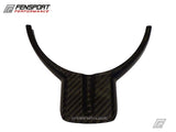 Carbon Steering Wheel Trim Cover - No Hole - GT86 & BRZ