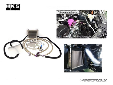 Oil Cooler kit - HKS NA & SC - GT86 & BRZ - 17 On