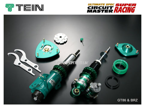 Coilover Kit - Tein Super Racing - GT86 & BRZ