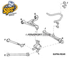 SuperPro - Rear Trailing Arm - Front Bush Kit - Supra JZA80 - SPF3030K