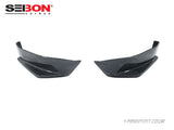 Seibon Carbon Fibre Rear Bumper Corners - KC Style Rear Lip - GT86 & BRZ