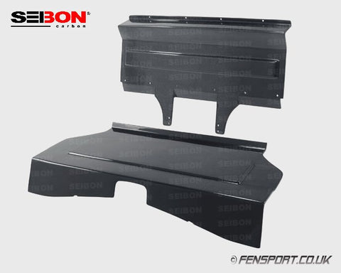 Seibon Carbon Fibre Rear Seat Delete Panels - GT86 & BRZ