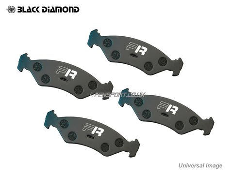 Brake Pads - Rear - Black Diamond Predator - GR86, GT86 & BRZ
