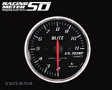 Blitz Racing Meter SD Exhaust Temperature Gauge - 52mm - 19575